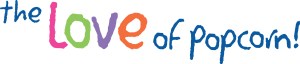 Love of popcorn logo