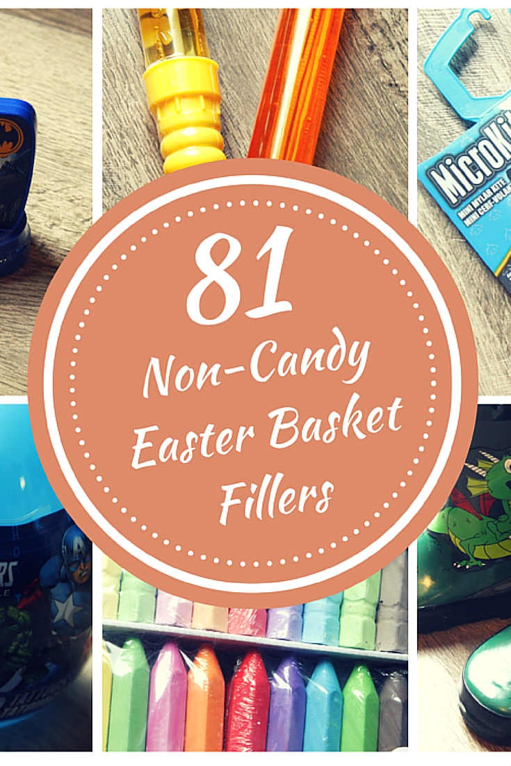 81 Non-Candy Eater Basket Fillers