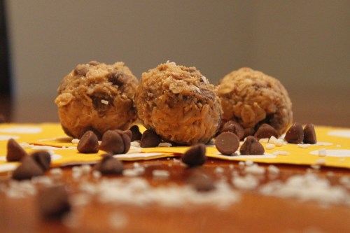 Get-up-and-Go Peanut Butter Snack Bites