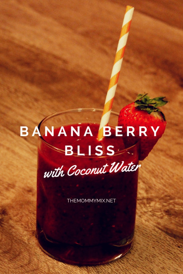Banana Berry Bliss with Coconut Water