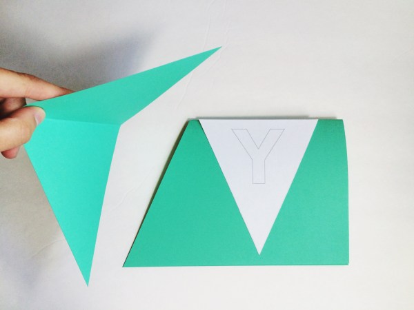 DIY Washi Bunting Banner Tutorial + Alphabet Banner Template Download