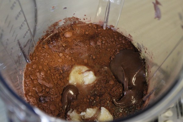 Banana Chocolate Peanut Butter Smoothie #KraftPeanutBetterIt