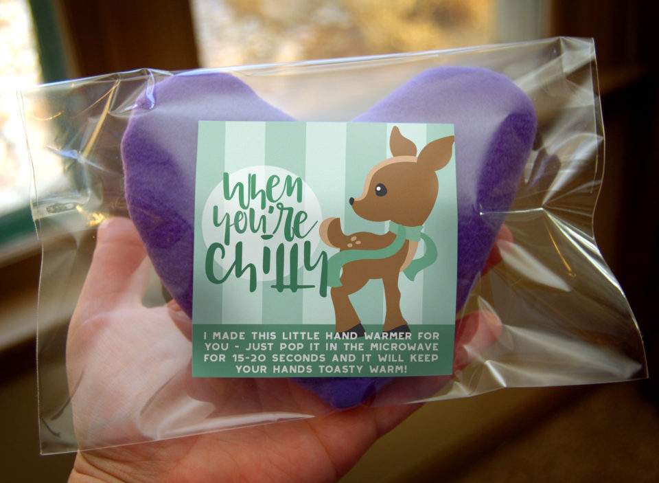 DIY Deer Hand Warmer Craft + Free Printable