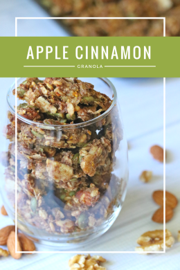 Apple Cinnamon Granola