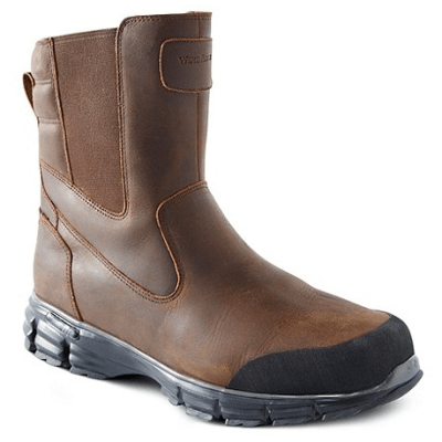 Snow Trekker Winter Boots with Green Diamond