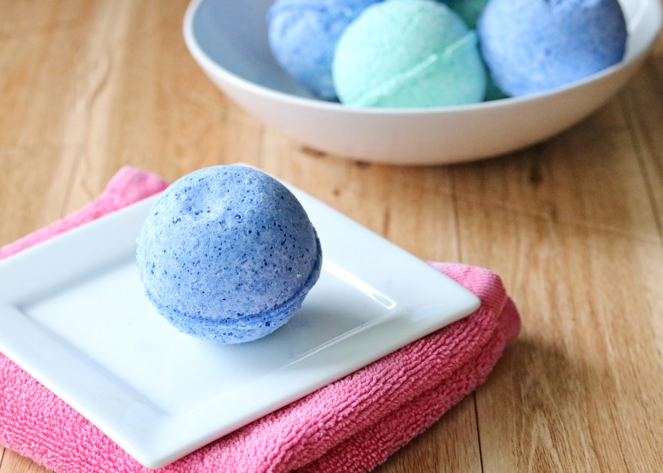 DIY Stress Relief Bath Bombs