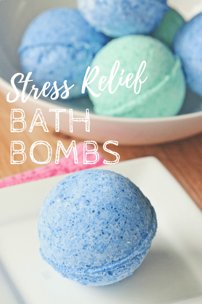 DIY Stress Relief Bath Bombs