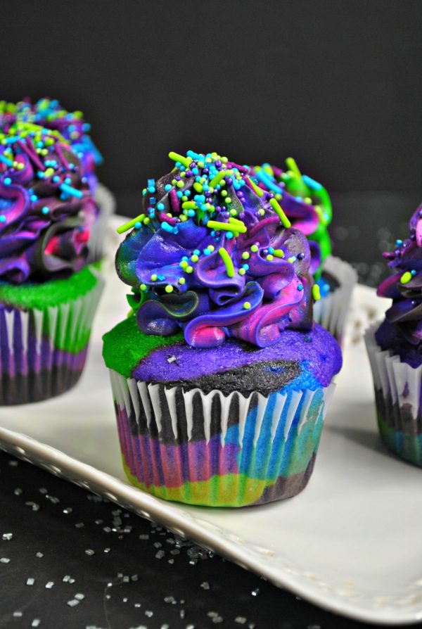 Galaxy Cupcakes