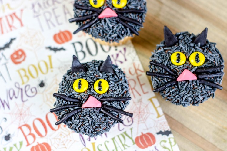 Black Cat Cupcakes