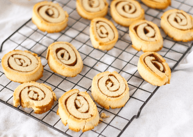 Keto Cinnamon Swirl Cookies