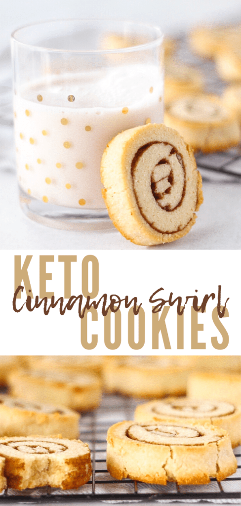 Keto Cinnamon Swirl Cookies